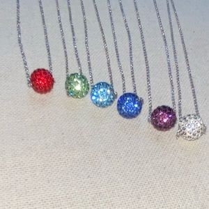 Touchstone by Swarovski Crystal Birthstone Necklace APRIL Diamond